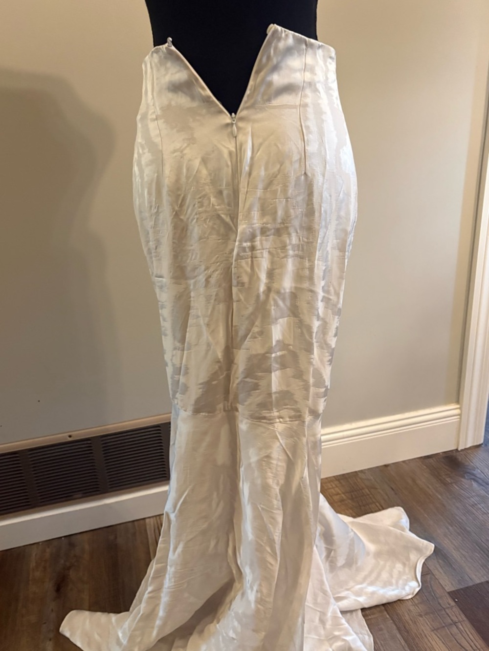 Silvia Tcherassi Ivory Maxi Mermaid Skirt - Picture 3 of 8